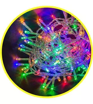 Гирлянда 61 799 NGF-S01-50RGBY-5-3m-3AA-TR-IP20 Navigator 61799