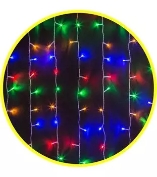 Гирлянда 61 860 NGF-C01-288RGBY-8-1.5x1.5m-230-C8-TR-IP20 Navigator 61860