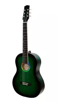Гитара акустическая Амистар M-313-GR зеленая