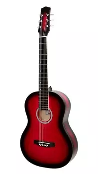 Гитара акустическая Амистар M-313-RD красная