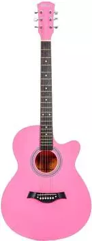 Гитара акустическая Belucci BC4010 PI розовая