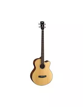 Гитара Электро-акустическая бас-гитара Cort AB850F-NAT-BAG Acoustic Bass Series с вырезом натуральный