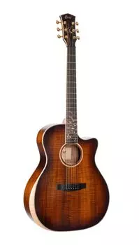 Гитара Электро-акустическая Cort TheBlackTree-LE-WCASE-LBS Limited Editionс футляром