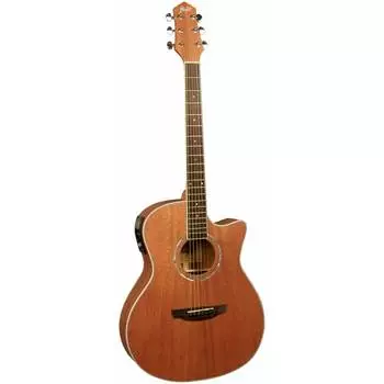 Гитара Электроакустическая FLIGHT AG-300 CEQ NS