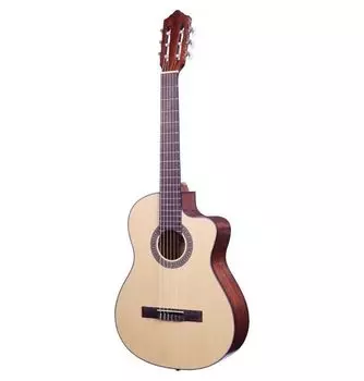 Гитара классическая CRAFTER HC-100 CE/OP N с подключением натуральный