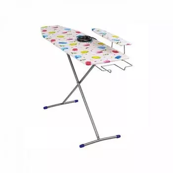 Гладильная доска НИКА ЛИНА-4 122х35 ДСП с подрукавником, с эл.удл