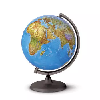 Глобус физический/политический TECNODIDATTICA Orion (Италия), диаметр 250 мм, с подсветкой, 0325ORRS0FI1G12