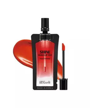 Глянцевый тинт для губ BEAUSTA Water Shine Gloss Tint (№3, Peach orange) 4мл