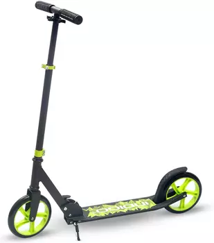 Городской самокат INDIGO VAMOS IN054 Черно-зеленый
