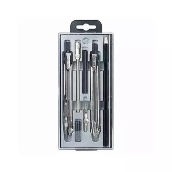 Готовальня 8 предметов, пластиковый пенал, НЧ8-70-60