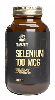 Grassberg Selenium 100 mcg 60 капсул