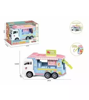 Грузовой автомобиль Ice Cream инерционный в коробке 158-10