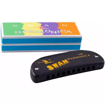 Губная гармоника SWAN SW1020-14 BK диатоническая