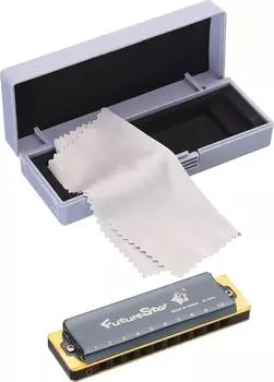 Губная гармошка Future Star JF-1018 BK