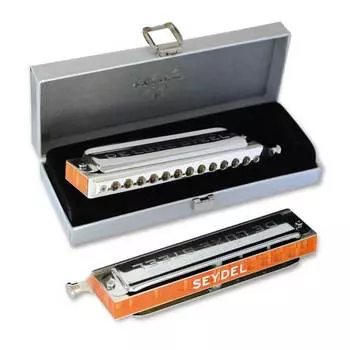 Губная гармошка хроматическая Seydel Sohne 54480C De Luxe Steel C