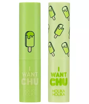 Holika Holika Бальзам для губ I want chu, дыня и мороженое, 3,5г*2шт