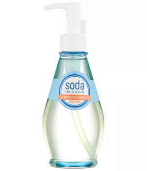 Holika Holika Гидрофильное масло для лица Soda Tok Tok Clean Pore Deep Cleansing Oil, 150 мл