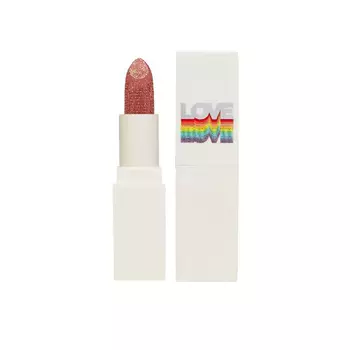 Holika Holika Матовая помада для губ с частицами блёсток Crystal Crush Lipstick 01 Better Than Beige, 3,3 г