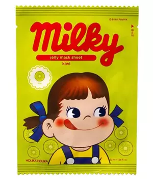 Holika Holika Тонизирующая тканевая маска с киви Peko Jjang Jelly Mask Sheet (Kiwi), 32 мл