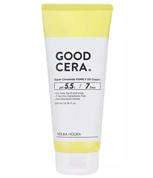 Holika Holika Универсальный крем для лица и тела Good Cera Super Ceramide Family Oil Cream, 200 мл