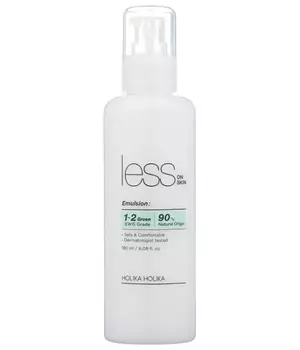 Holika Holika Увлажняющая эмульсия против покраснений и акне Less On Skin Emulsion, 180 мл
