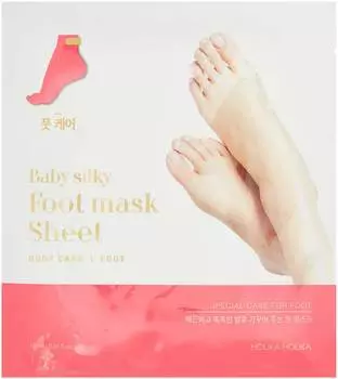 Holika Holika Увлажняющая тканевая маска для ног Baby Silky Foot Mask AD, 18 мл