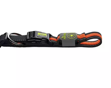 Hunter LED Ошейник Manoa Glow L (55-60)/2,5 оранжевый