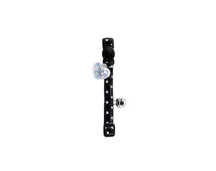 Hunter Smart ошейник для кошек Glossy Dots черный в горошек