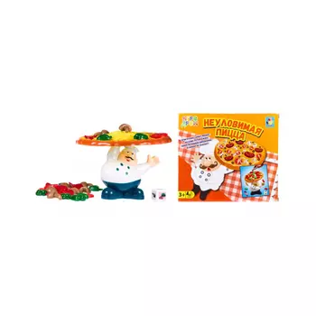 Игра настольная 1toy ИГРОДРОМ "Неуловимая пицца"