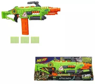 ИГРОВОЙ НАБОР HASBRO NERF НЁРФ ЗОМБИ РЕВОЛТИНАТОР E3060