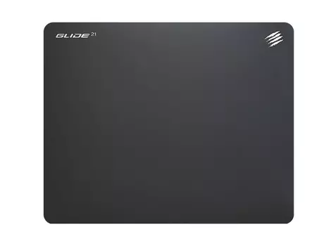 Игровой коврик для мыши Mad Catz G.L.I.D.E. 21 чёрный (430 x 370 x 1.8 мм, силикон, водоотталкивающая ткань)