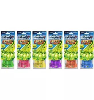Игровой набор Bunch O Balloons Простой набор из 30 шаров, 6 асс., пол.пакет Z1217
