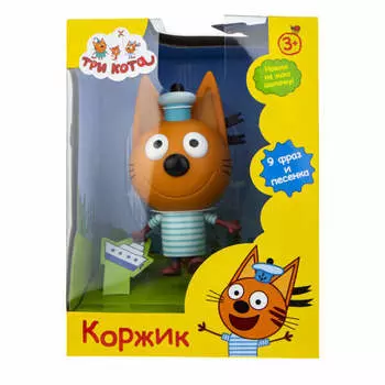 Игрушечная фигурка говорящая 1TOY "Три кота" - Коржик