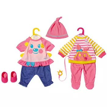 Игрушка BABY born Little Милый костюмчик в стиле Casual, 2 в асс. 36 см