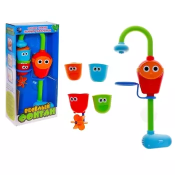 Игрушка для игры в ванне "Веселый фонтан"в коробке D40116