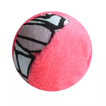 Игрушка для кошек МЯЧИК 6 см иск.мех (набор 6 шт)