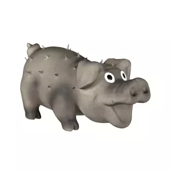Игрушка для собак TRIXIE 35190 "Свинка с щетиной" 10 см латекс