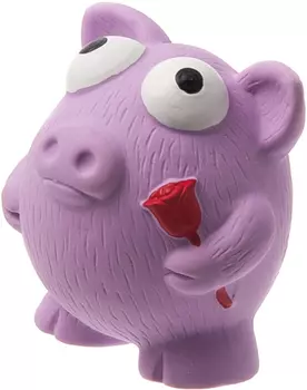 Игрушка для собак ZooOne латекс L-406 Поросёнок 7,5 см