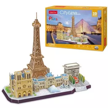 Игрушка Достопримечательности Парижа CubicFun MC254h