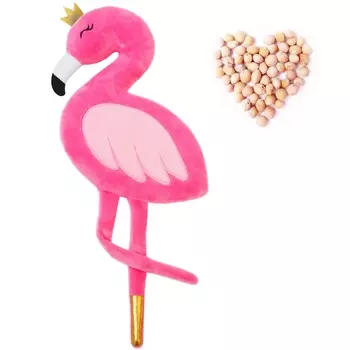 Игрушка-грелка МЯКИШИ 512 Фламинго