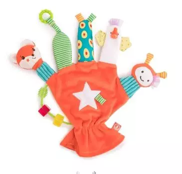 Игрушка HAPPY BABY 330672 перчатка "дай пять"