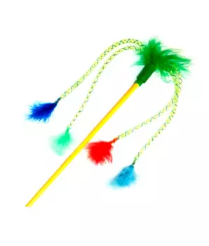 Игрушка Котенок дразнилка - удочка "СЮРПРИЗ" MJ0151