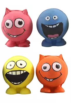 Игрушка Котенок поролон "МЯЧИКИ МОНСТРИКИ" 3,5 см (4 шт) SPT 032