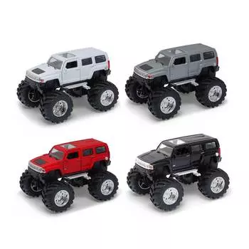 Игрушка модель машины 1:34-39 Hammer H3 Big Wheel