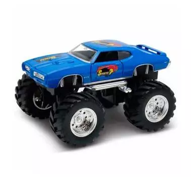Игрушка модель машины 1:38 Pontiac GTO Wheel Monster