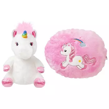 Игрушка мягкая Единорог-подушка 40 см AURORA 170515A