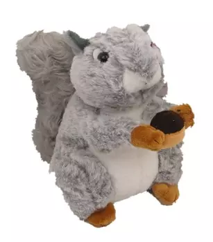 Игрушка мягконабивная Белка с желудем 25см 6884