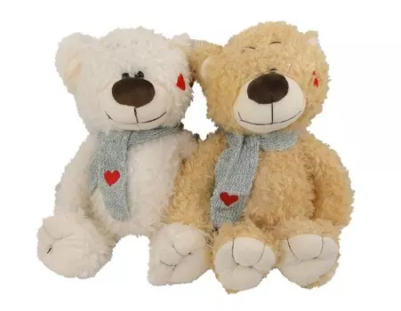 Игрушка мягконабивная Мишка 25см, 2 цвета 9227