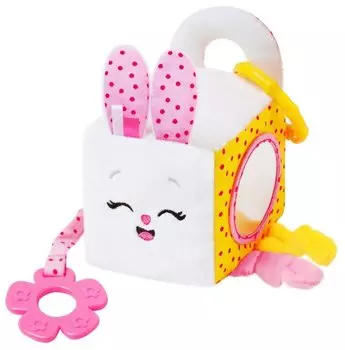 Игрушка "Мякиши" развивающий кубик (Зайка Банни) 630