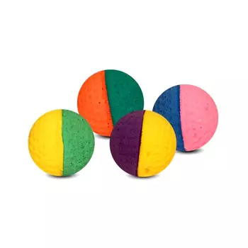 Игрушка Триол для кошек Мяч поролон ДЛЯ ГОЛЬФА двухцветный 29Т/1038